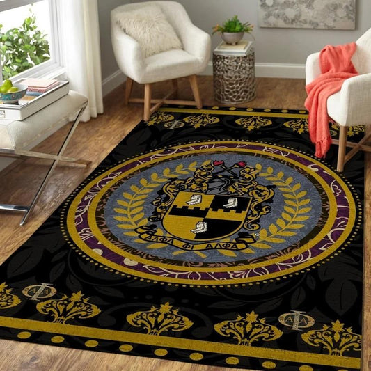 Vintage Alpha Phi Alpha Fraternity Area Rug | Getteestore