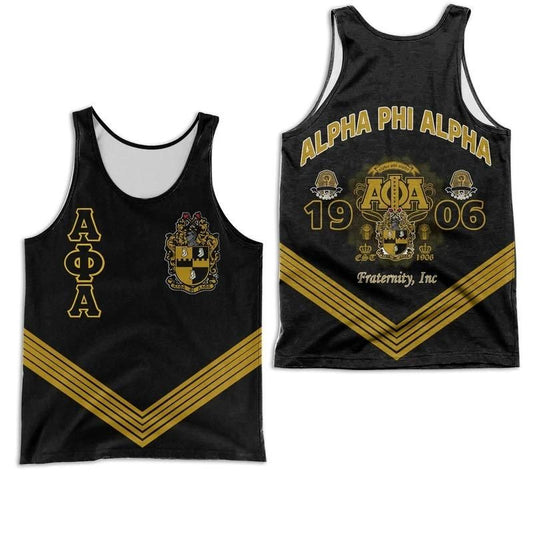 Pharaoh King Alpha Phi Alpha Men's Tank Top | Getteestore.com