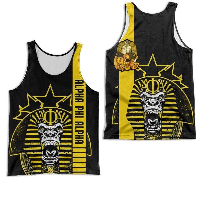 King Kong Alpha Phi Alpha Men's Tank Top | Getteestore.com