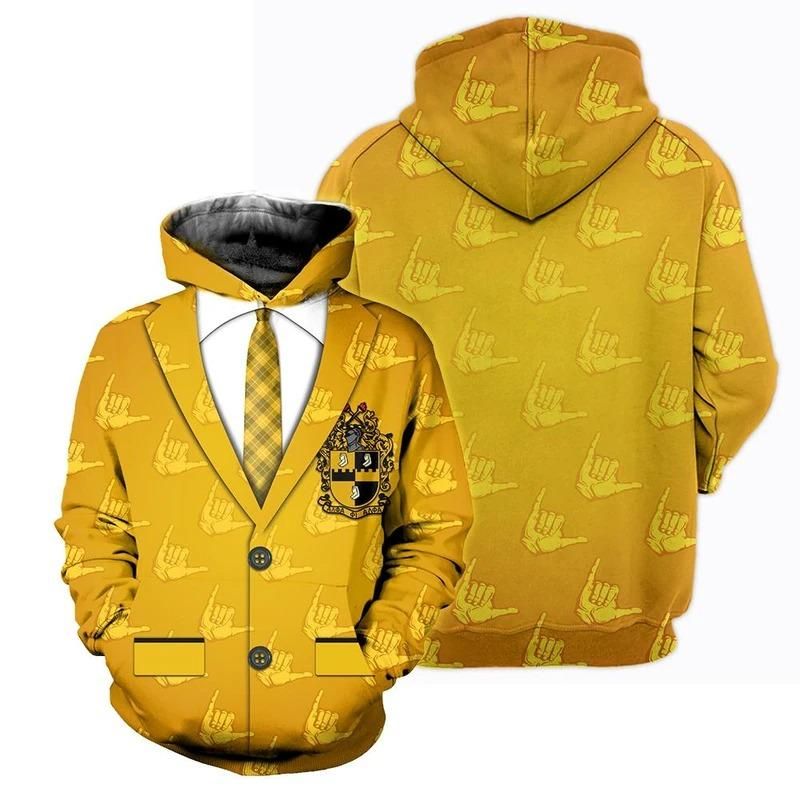 Veston Hand Sign Alpha Phi Alpha Pullover Hoodie | Getteestore.com