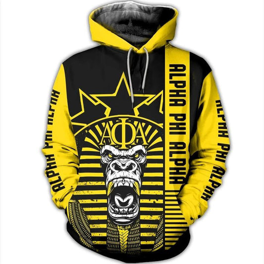 King Kong Alpha Phi Alpha Pullover Hoodie | Getteestore
