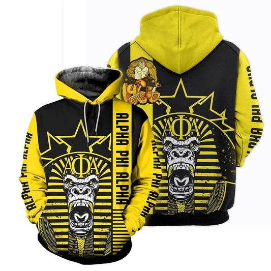 King Kong Alpha Phi Alpha Pullover Hoodie | Getteestore.com