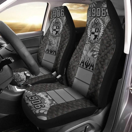 Old School Alpha Phi Alpha Car Seat Covers (Set of 2) | Getteestore.com