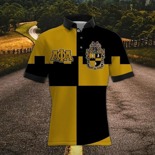 Lego Alpha Phi Alpha Polo Shirt | Getteestore