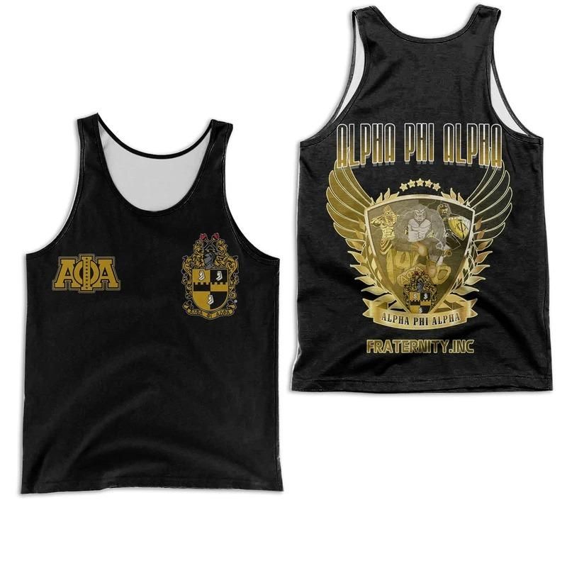 Shield Of Alpha Phi Alpha Men's Tank Top | Getteestore.com