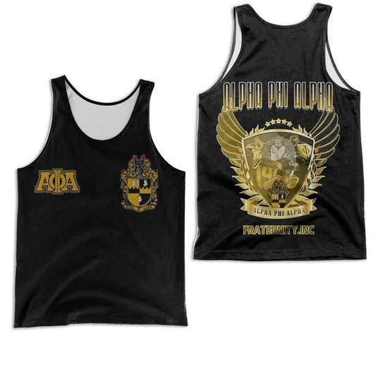 Shield Of Alpha Phi Alpha Men's Tank Top | Getteestore.com