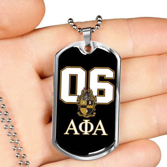 Dog Tag - Alpha Phi Alpha 06