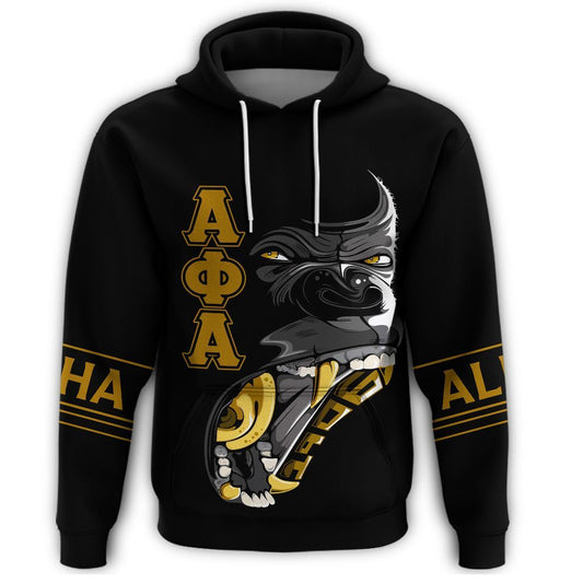GetteeStore Hoodie - The Oldest And The Coldest Alpha Phi Alpha Hoodie J5