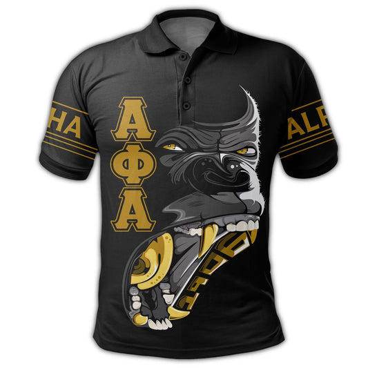 GetteeStore Shirt - The Oldest And The Coldest Alpha Phi Alpha Polo Shirt J5