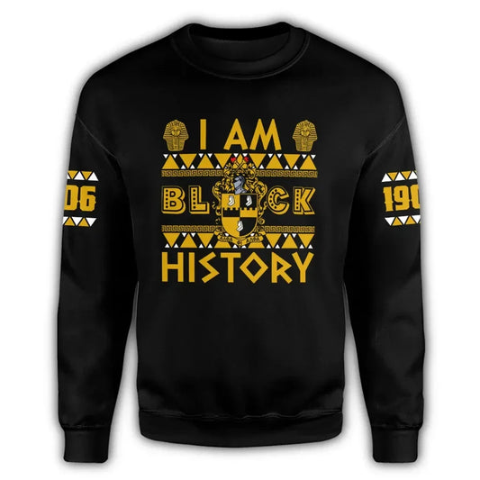 I Am Black History Alpha Phi Alpha Sweatshirt