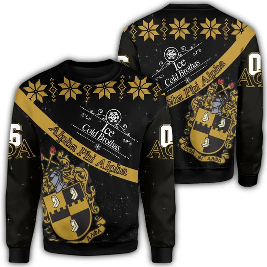 Alpha Phi Alpha Ice Cold Brothas Christmas | Africazone.store