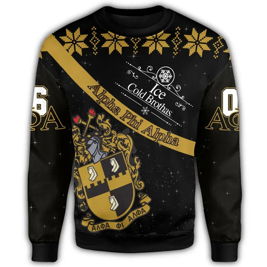 Alpha Phi Alpha Ice Cold Brothas Christmas