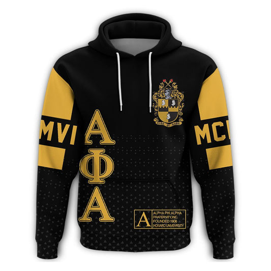 GetteeStore Hoodie - MCM Alpha Phi Alpha Hoodie J09