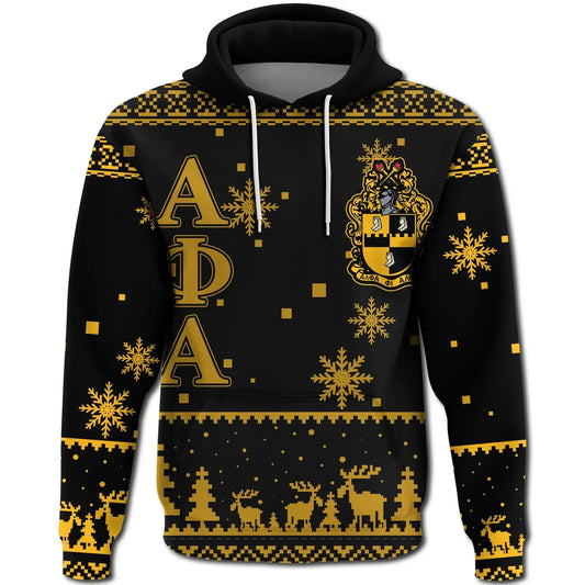 Christmas Ice Cold Alpha Phi Alpha Hoodie