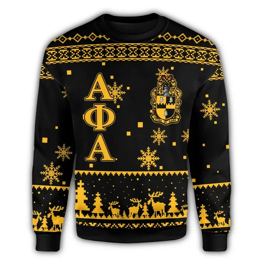 Christmas Ice Cold Alpha Phi Alpha Sweatshirt