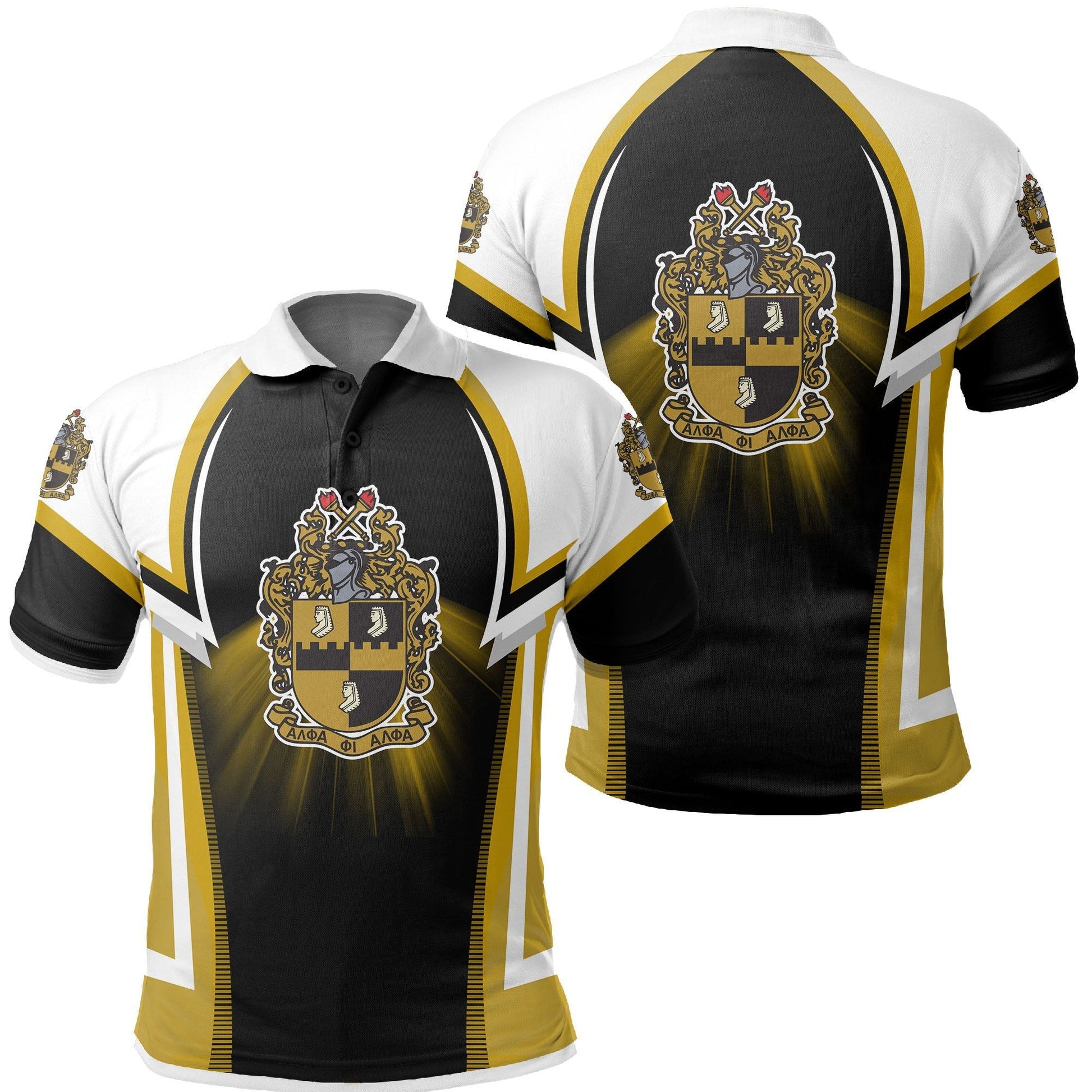 Shining Alpha Phi Alpha Polo Shirt
