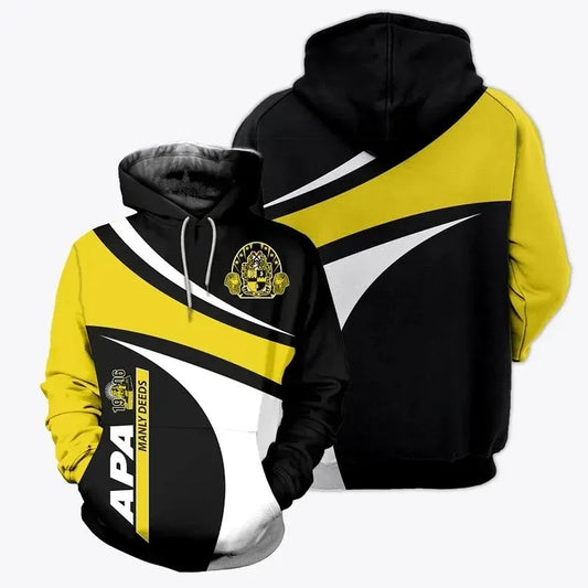 Africa Zone Hoodie - Manly Deeds Alpha Phi Alpha 1906 Pullover
