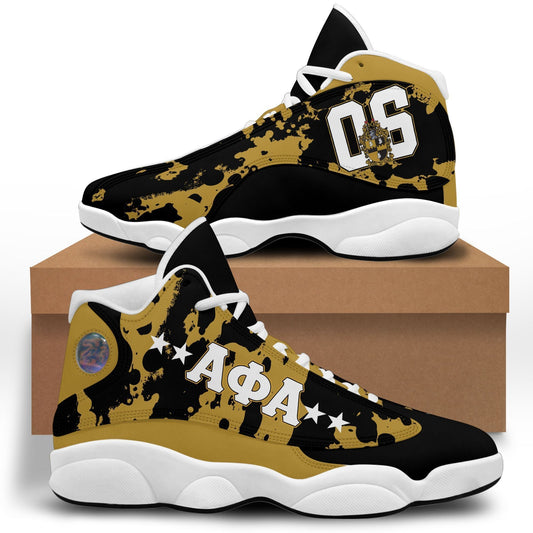 GetteeStore Shoe - CAMOUFLAGE ALPHA PHI ALPHA SNEAKERS J.13 J09