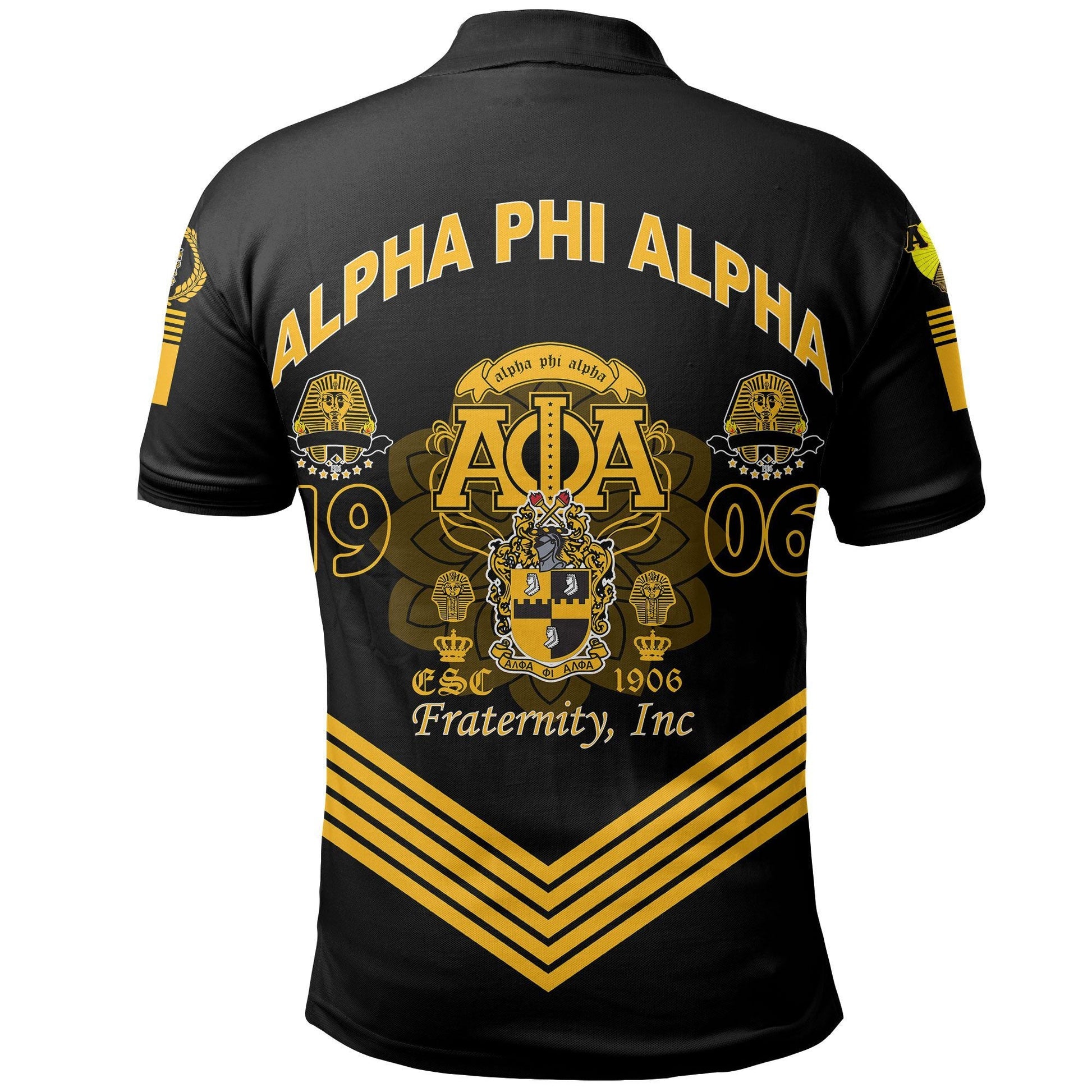Pharaoh King Alpha Phi Alpha Polo Shirt