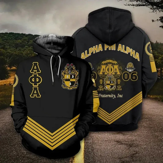 Africa Zone Hoodie - Pharaoh King Alpha Phi Alpha Pullover