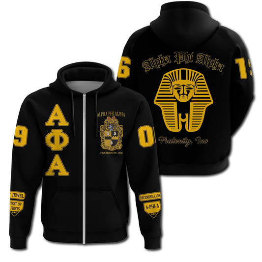 Giza Alpha Phi Alpha Zip Hoodie