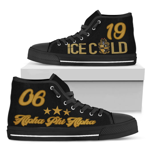Alpha Phi Alpha Style High Top Shoes | Africazone.store