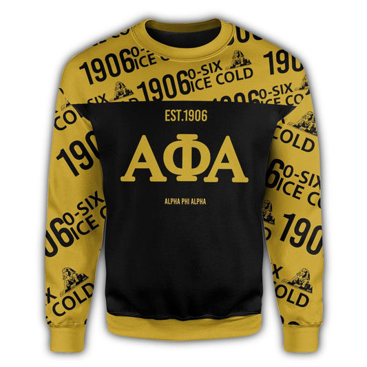 1906 Ice Cold Alpha Phi Alpha Crewneck Sweatshirt