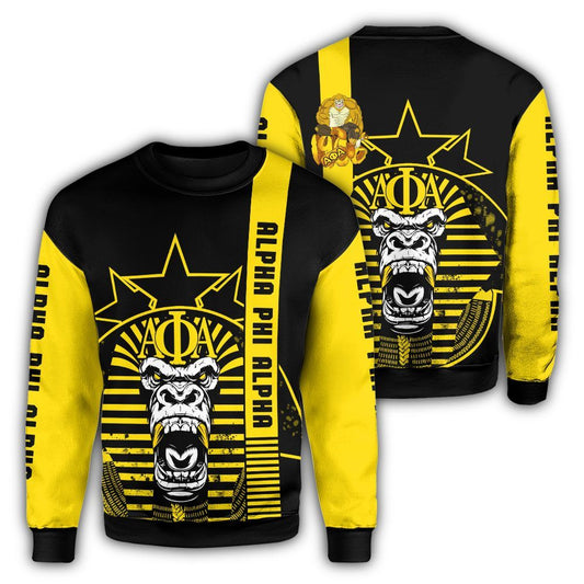 King Kong Alpha Phi Alpha Giza Crewneck Sweatshirt
