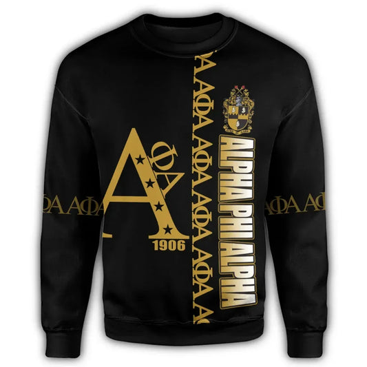 Black Alpha Phi Alpha Sweatshirt