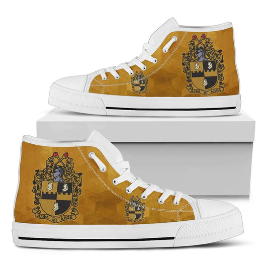 Alpha Phi Alpha Fraternity High Top Shoes