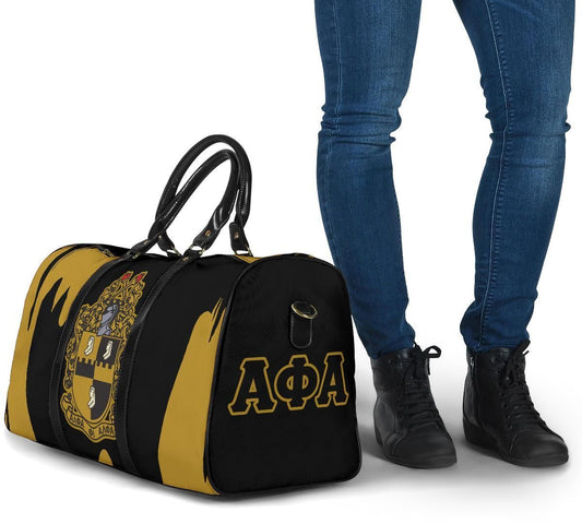Alpha Phi Alpha Black Travel Bag | Africazone.store