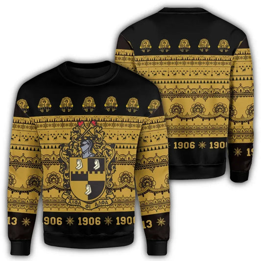 Alpha Phi Alpha Xmas Establish Year Sweatshirt | Africazone.store