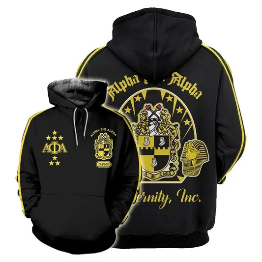 Africa Zone Hoodie - Shield Of Alpha Phi Alpha 1906 Pullover