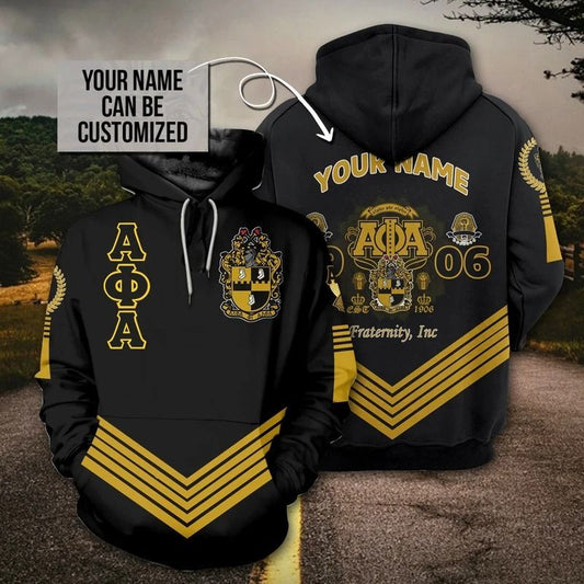Personalized Pharaoh King Alpha Phi Alpha Hoodie