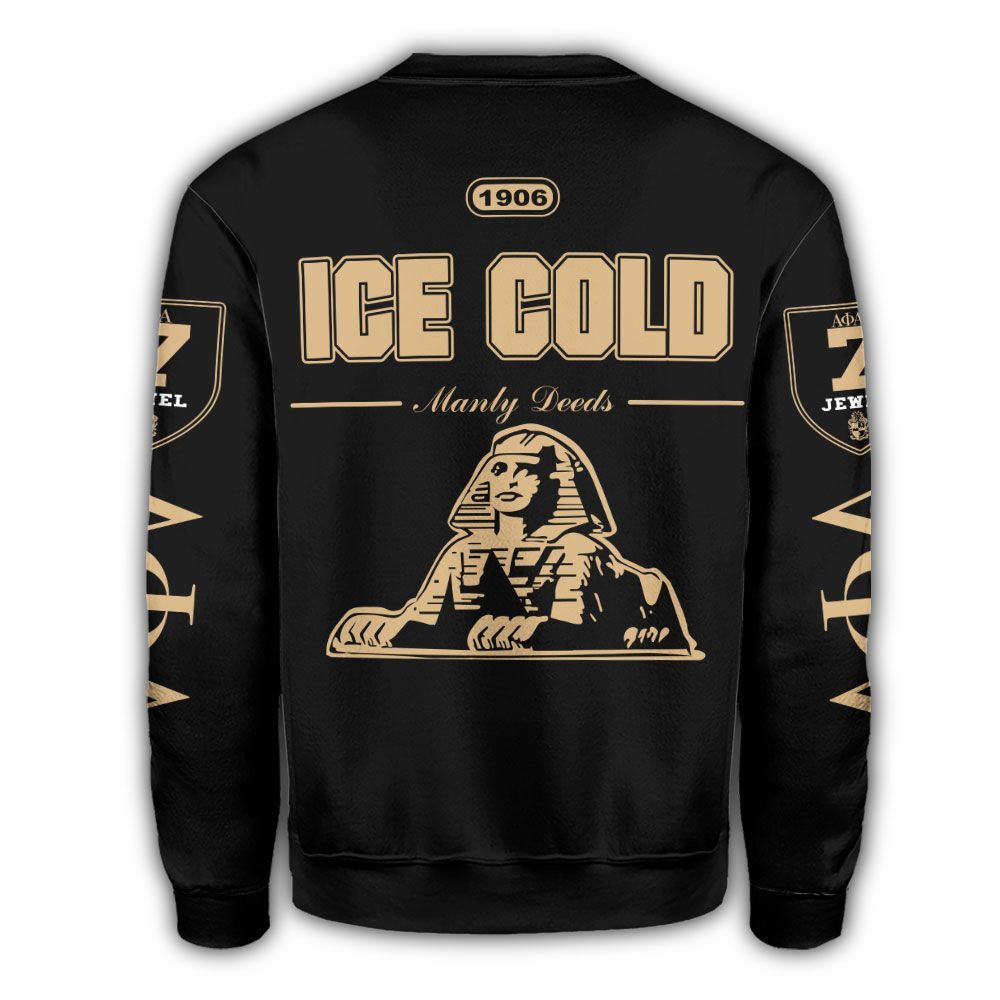 1906 Ice Cold Alpha Phi Alpha Giza Crewneck Sweatshirt