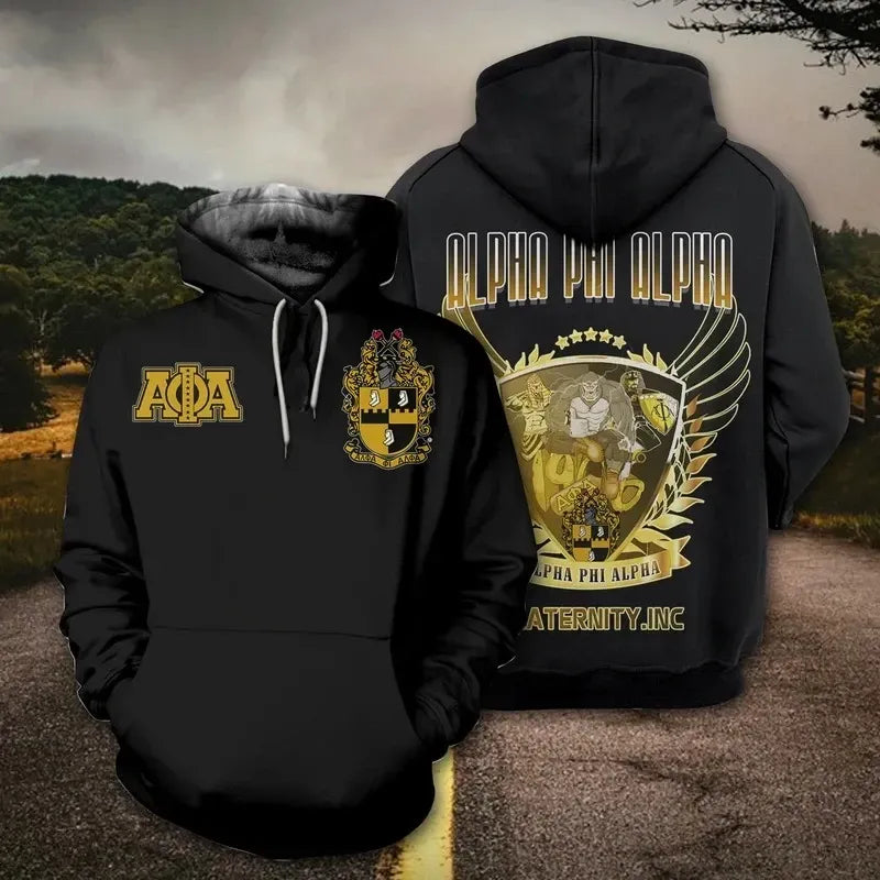 Africa Zone Hoodie - Shield Of Alpha Phi Alpha Pullover