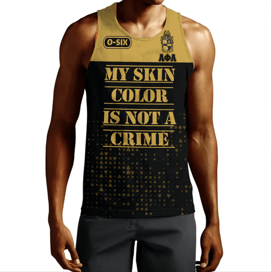Alpha Phi Alpha Men Tank Top | Africazone.store