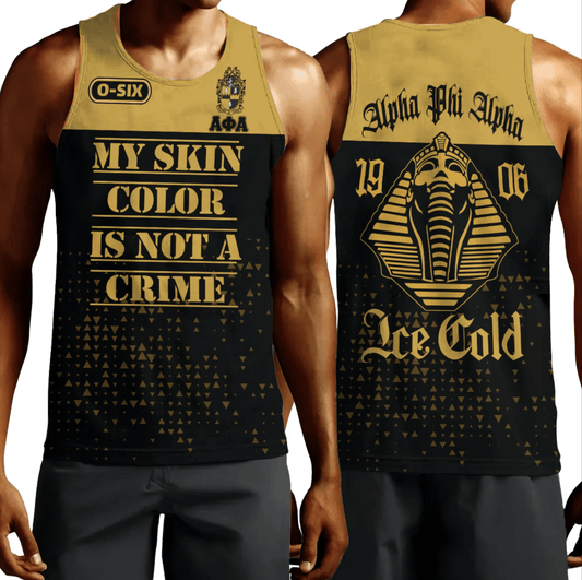 Alpha Phi Alpha Men Tank Top | Africazone.store