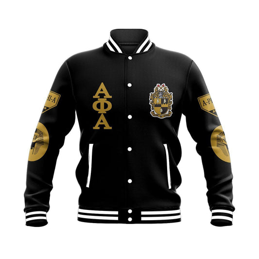 Shield Of Alpha Phi Alpha 1906 Baseball Jacket
