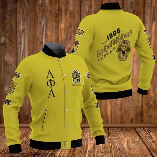 Osix Alpha Phi Alpha Baseball Jacket | Getteestore.com