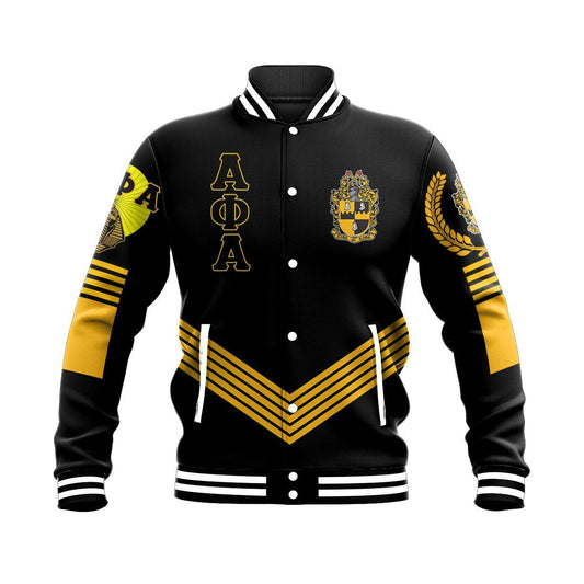 Pharaoh King Alpha Phi Alpha Baseball Jacket