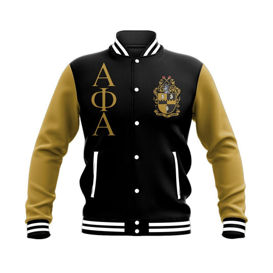 Royal Alpha Phi Alpha Baseball Jacket