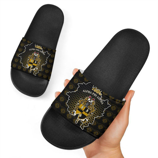 Alpha Phi Alpha Special Slide Sandals | Getteestore.com