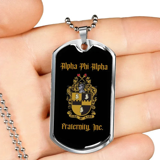 Dog Tag - Alpha Phi Alpha Style