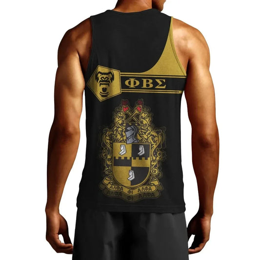 Personalised Alpha Phi Alpha Tank Top - Simple Style | Getteestore