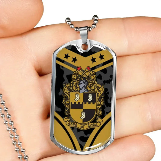 Dog Tag - Alpha Phi Alpha Camouflage