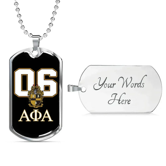 Dog Tag - Alpha Phi Alpha 06