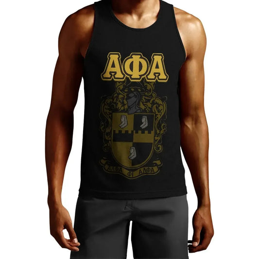 Personalised Alpha Phi Alpha Men's Tank Top | Getteestore