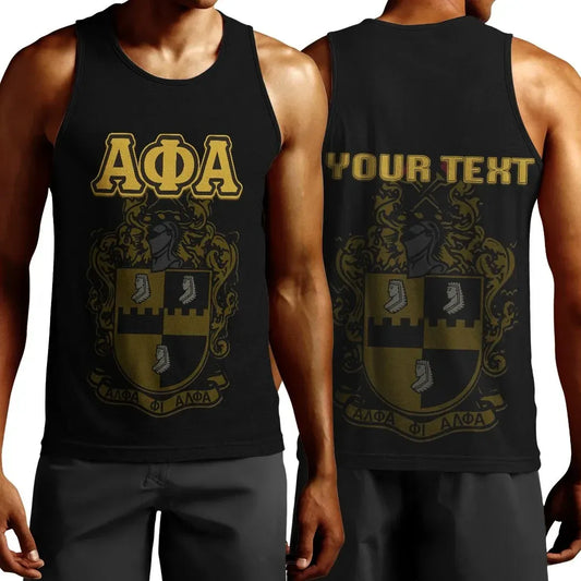 Personalised Alpha Phi Alpha Men's Tank Top | Getteestore.com
