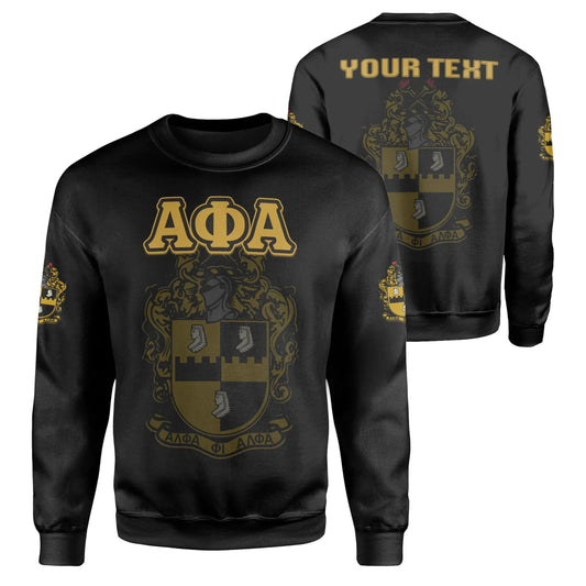 Personalised Alpha Phi Alpha Sweatshirt | Getteestore.com